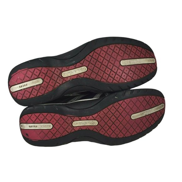 Cole Haan D16107 Loafers Womens 8.5 B Shoes Black Leather Gray Walking Casual - Picture 3 of 12